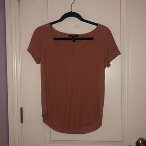 Peach Forever 21 Shirt